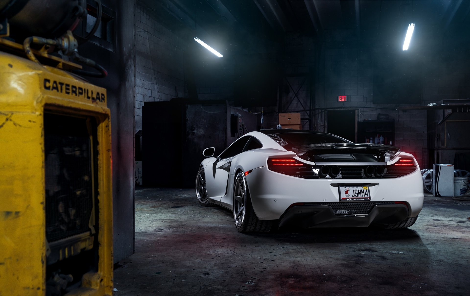 mclaren mp4-12c adv6 ts ruote tuning supercar posteriore