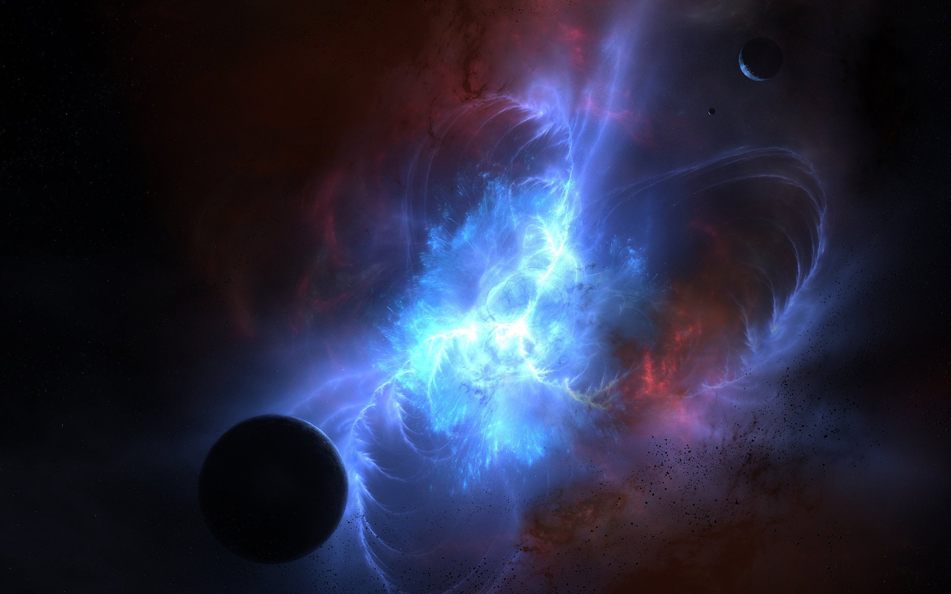 pulsar cg light nebula the universe planet