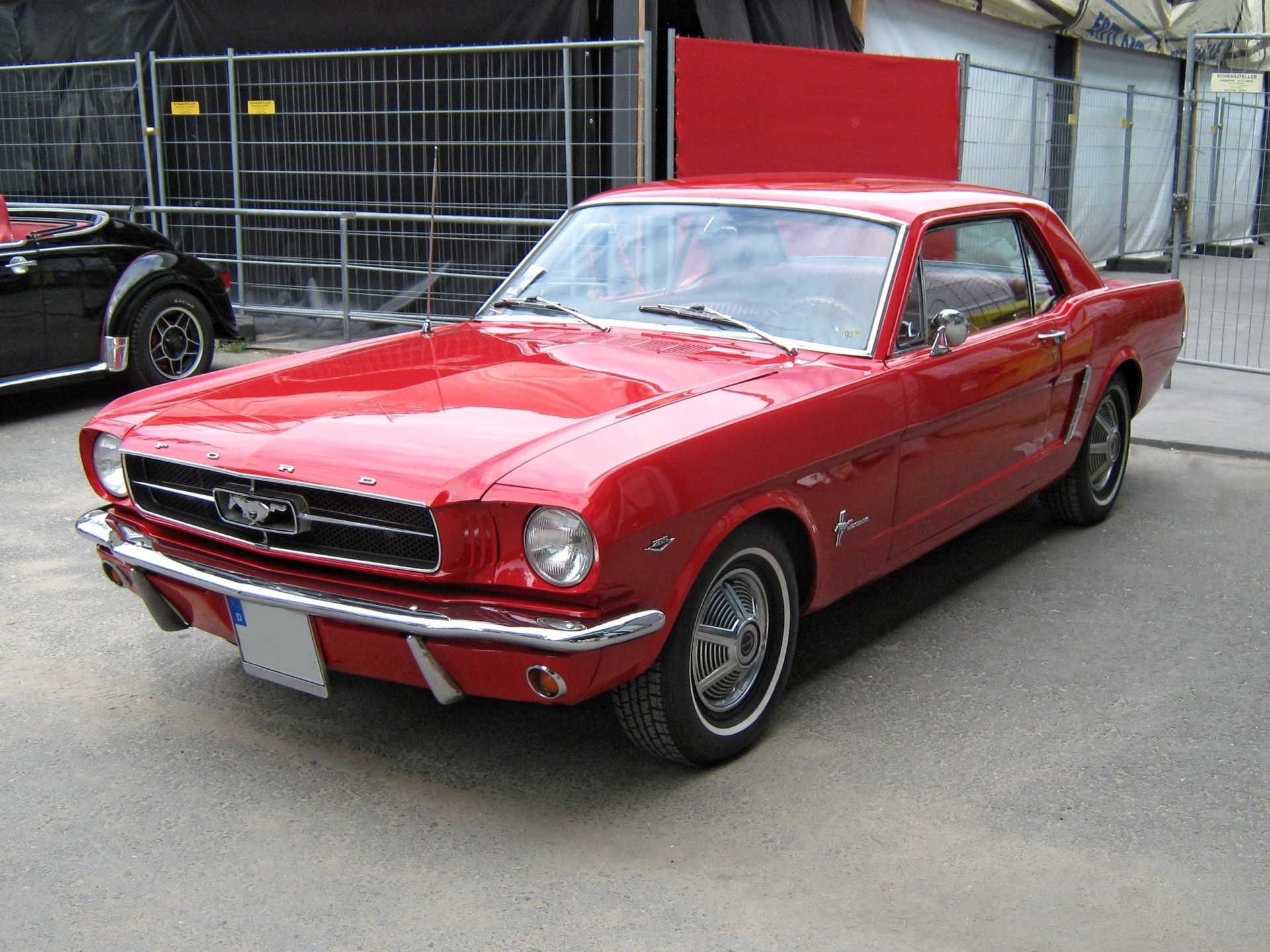 mustang 1965 ford vista frontal