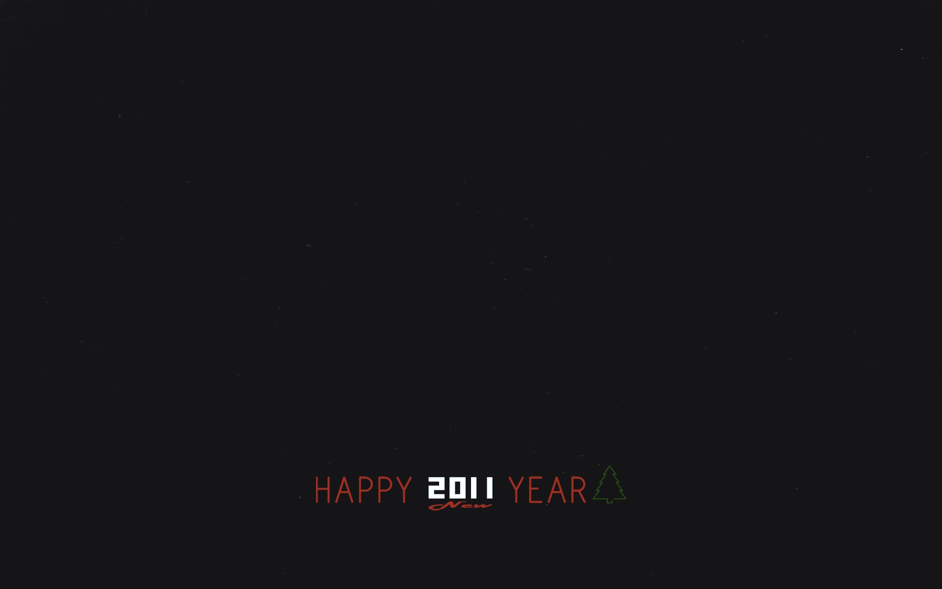 new year minimalism 2011 holidays easy black background the dark background grey the inscription sign logo year