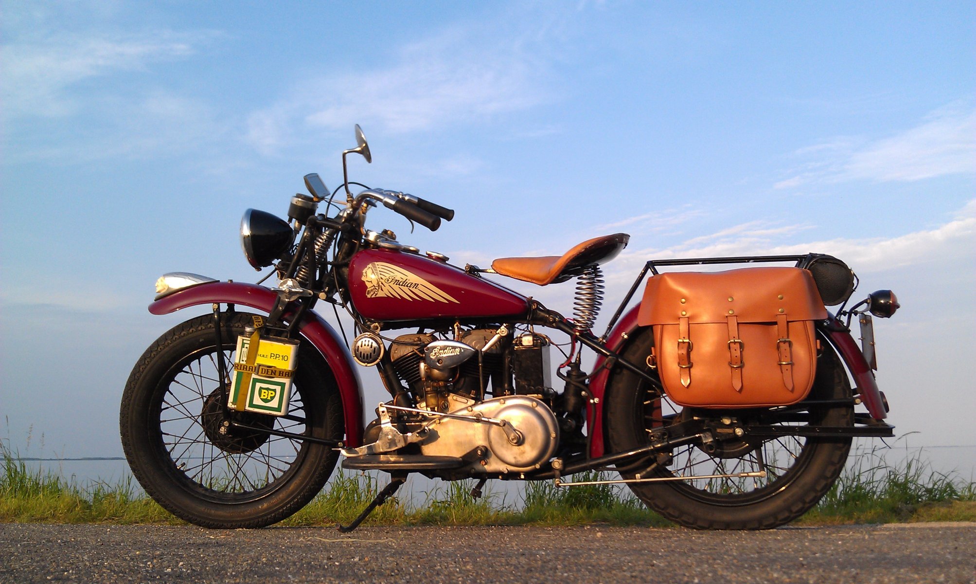 indian 741 motocykl rower legenda styl