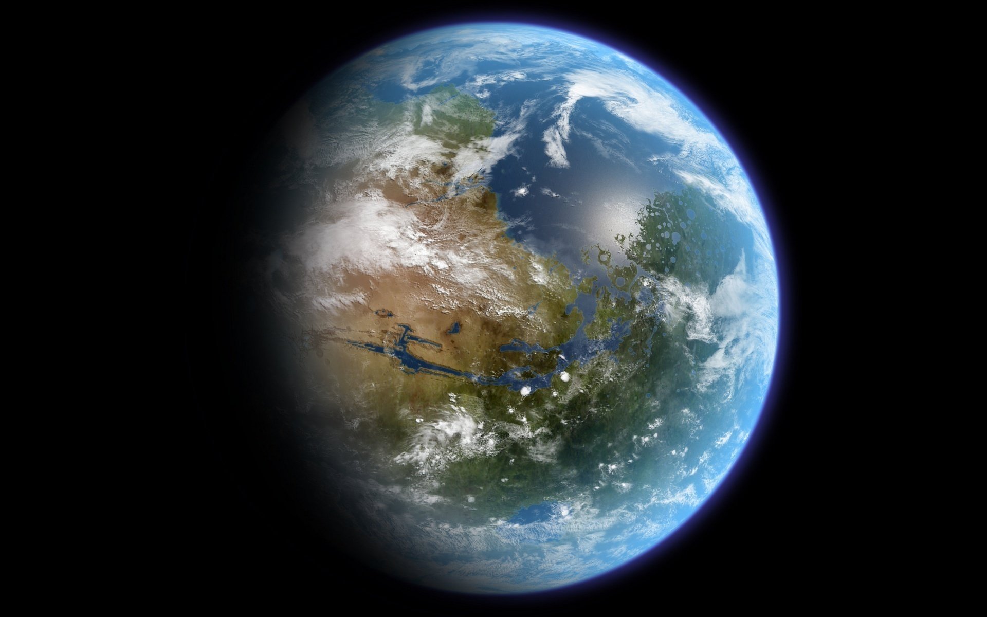 territorialny water mars the air planet space