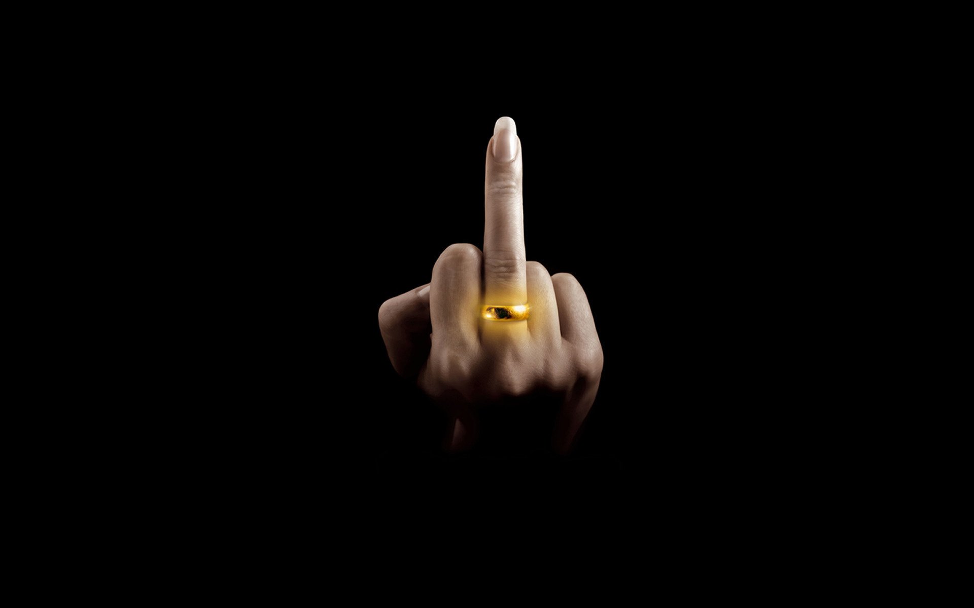 black background minimalism hand ring fak easy the dark background