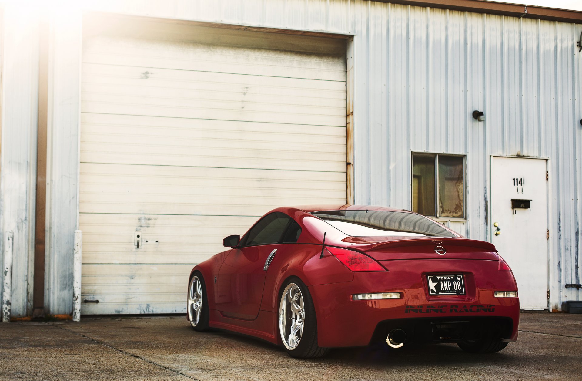 nissan 350z red position nissan red garage