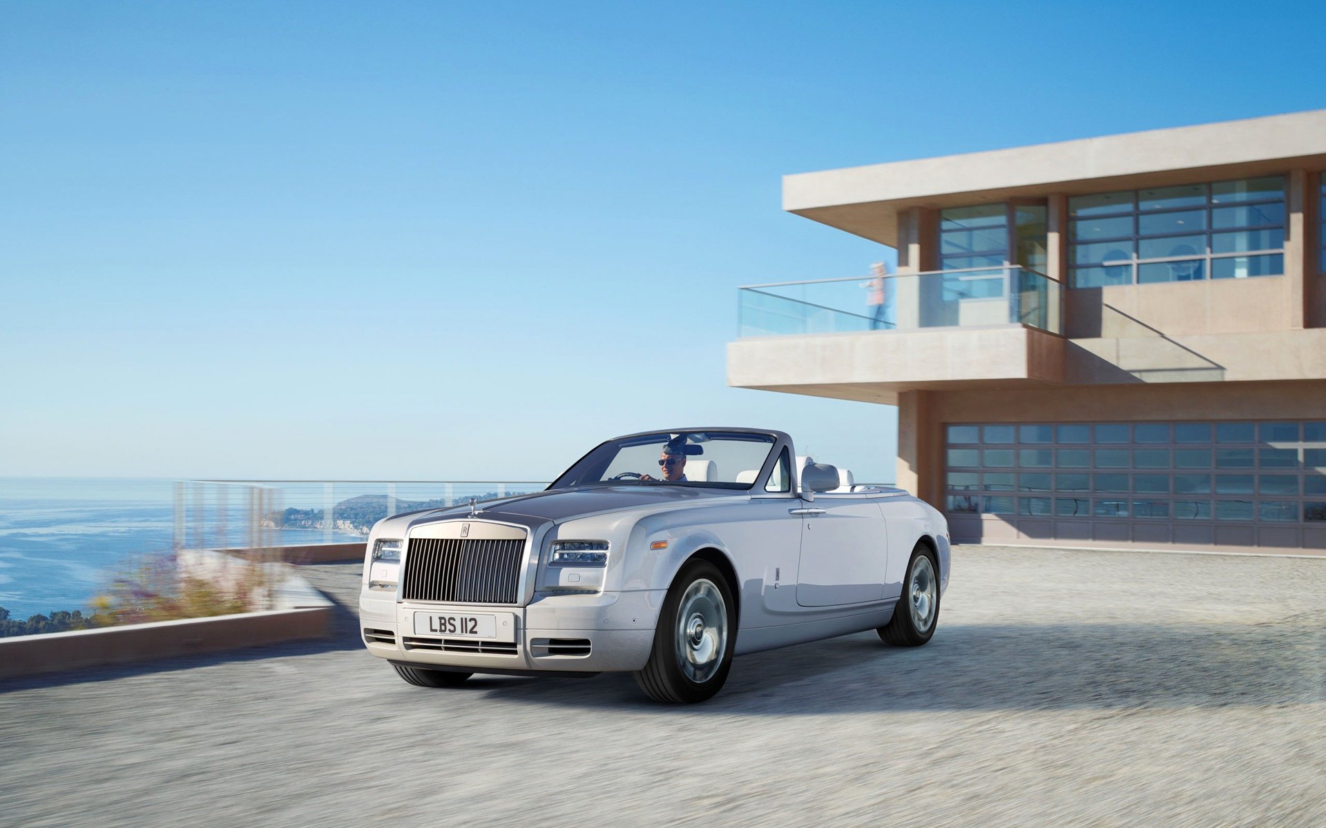 rolls-royce rolls royce limousine cabrio landschaft