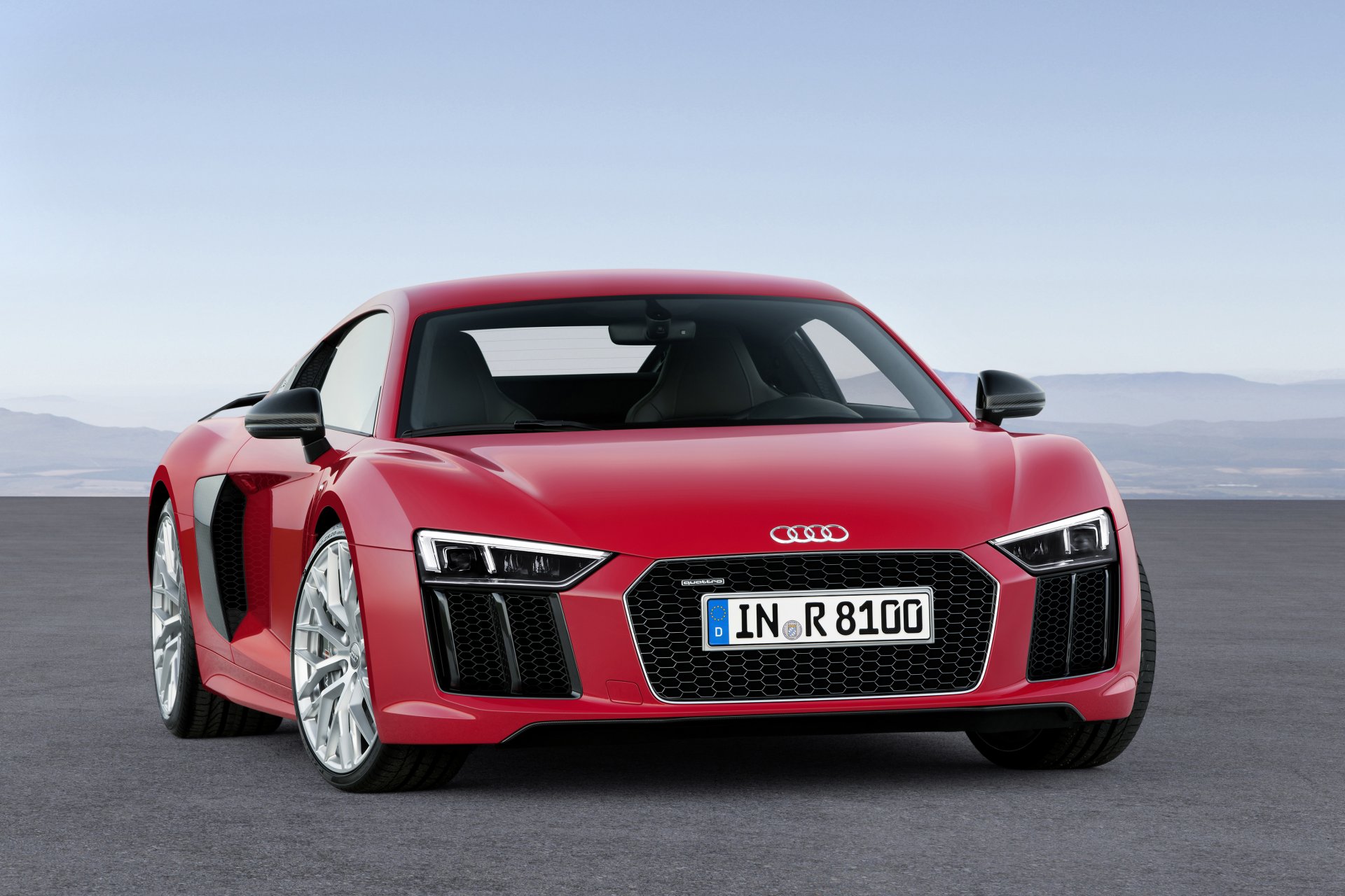 2015 audi r8 v10 audi czerwony