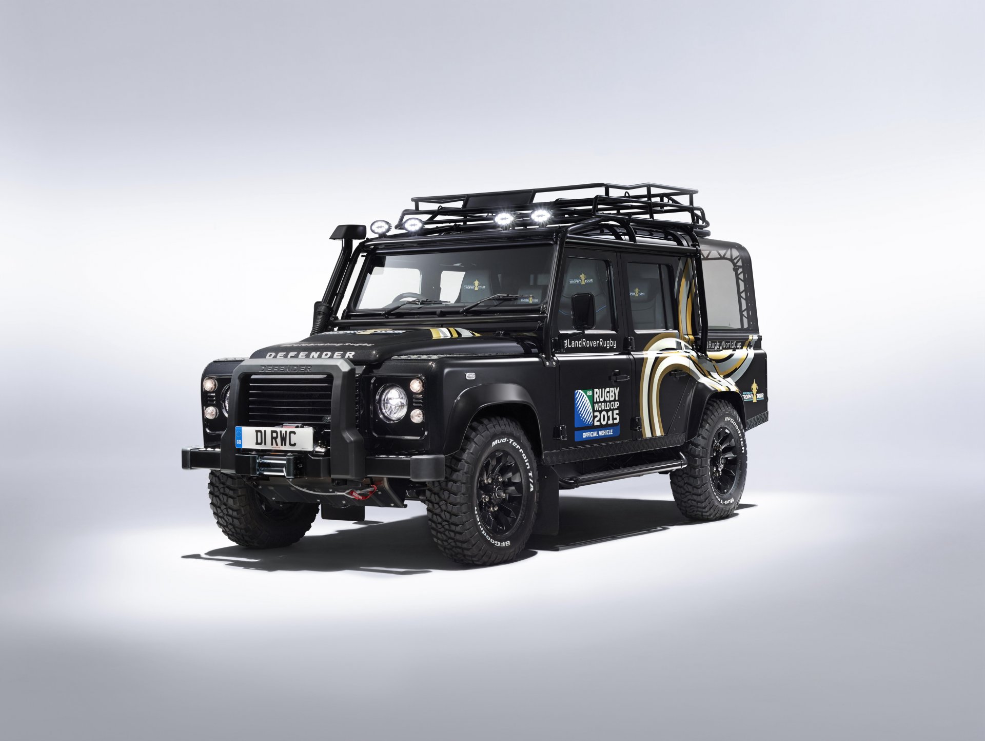 2015 land rover obrońca puchar świata w rugby land rover defender