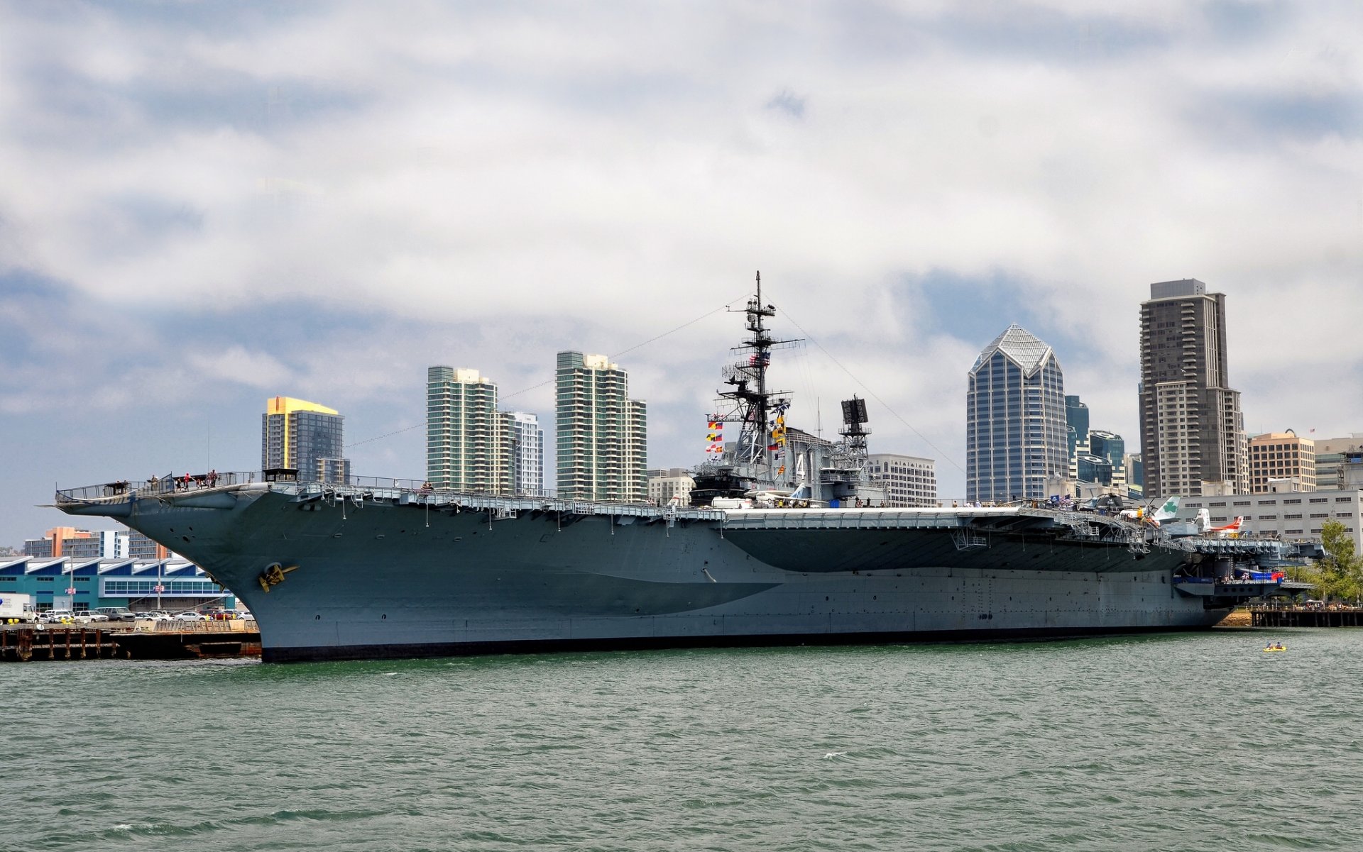 uss midway museo marittimo san diego california baia di san diego portaerei museo