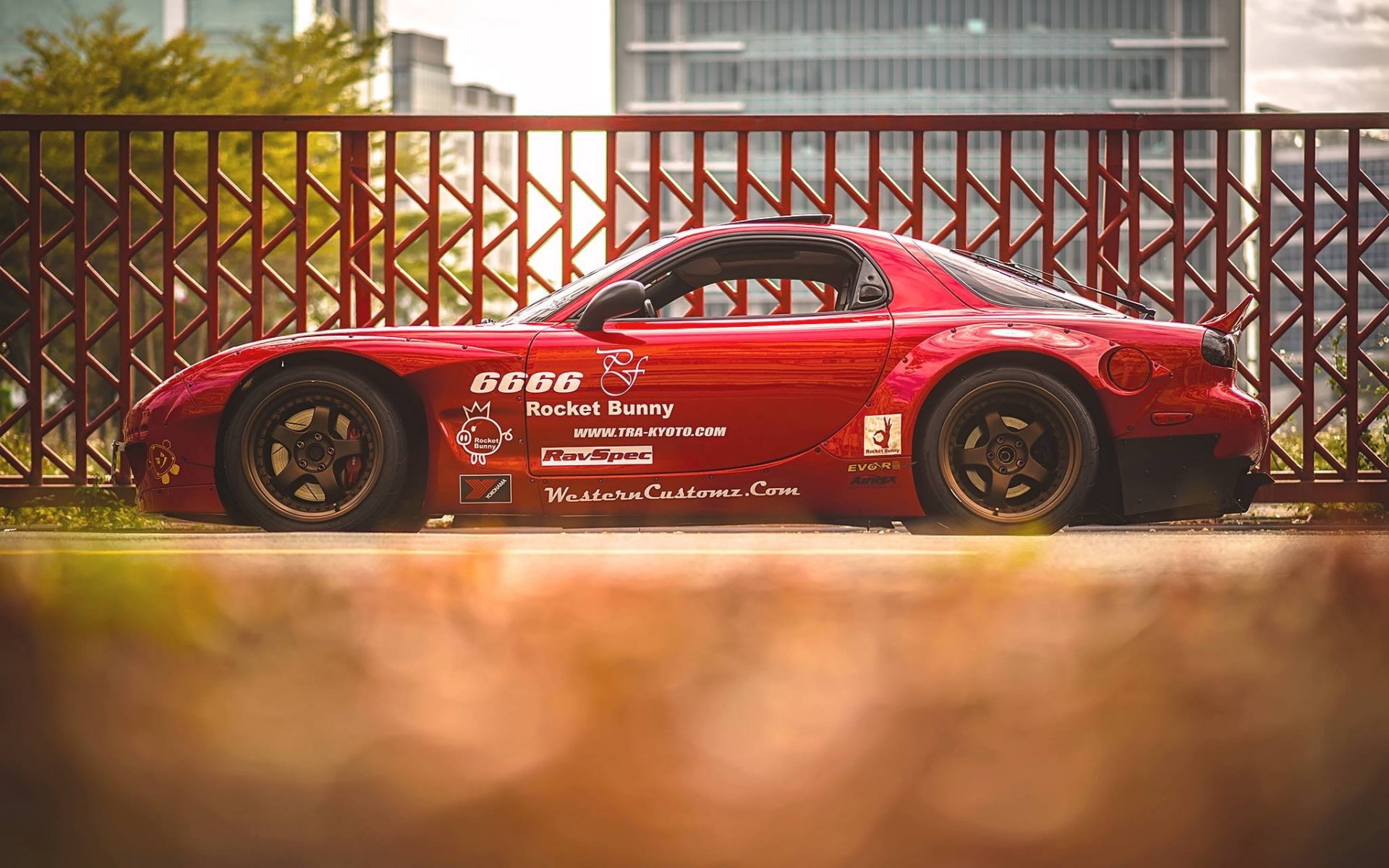 mazda rx7 auto tuning rx 7 rosso