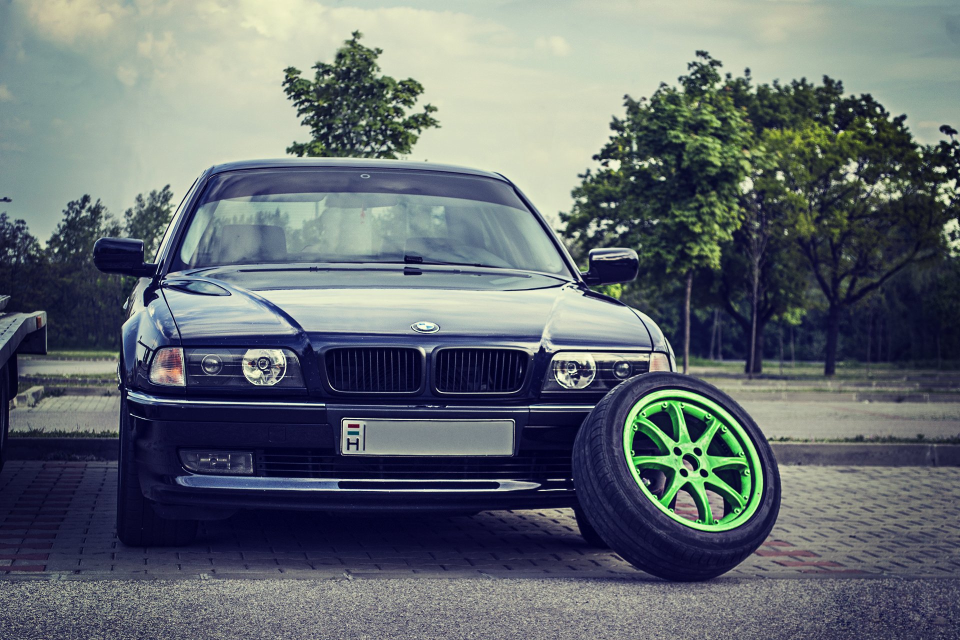 bmw e38 classique phares boomer