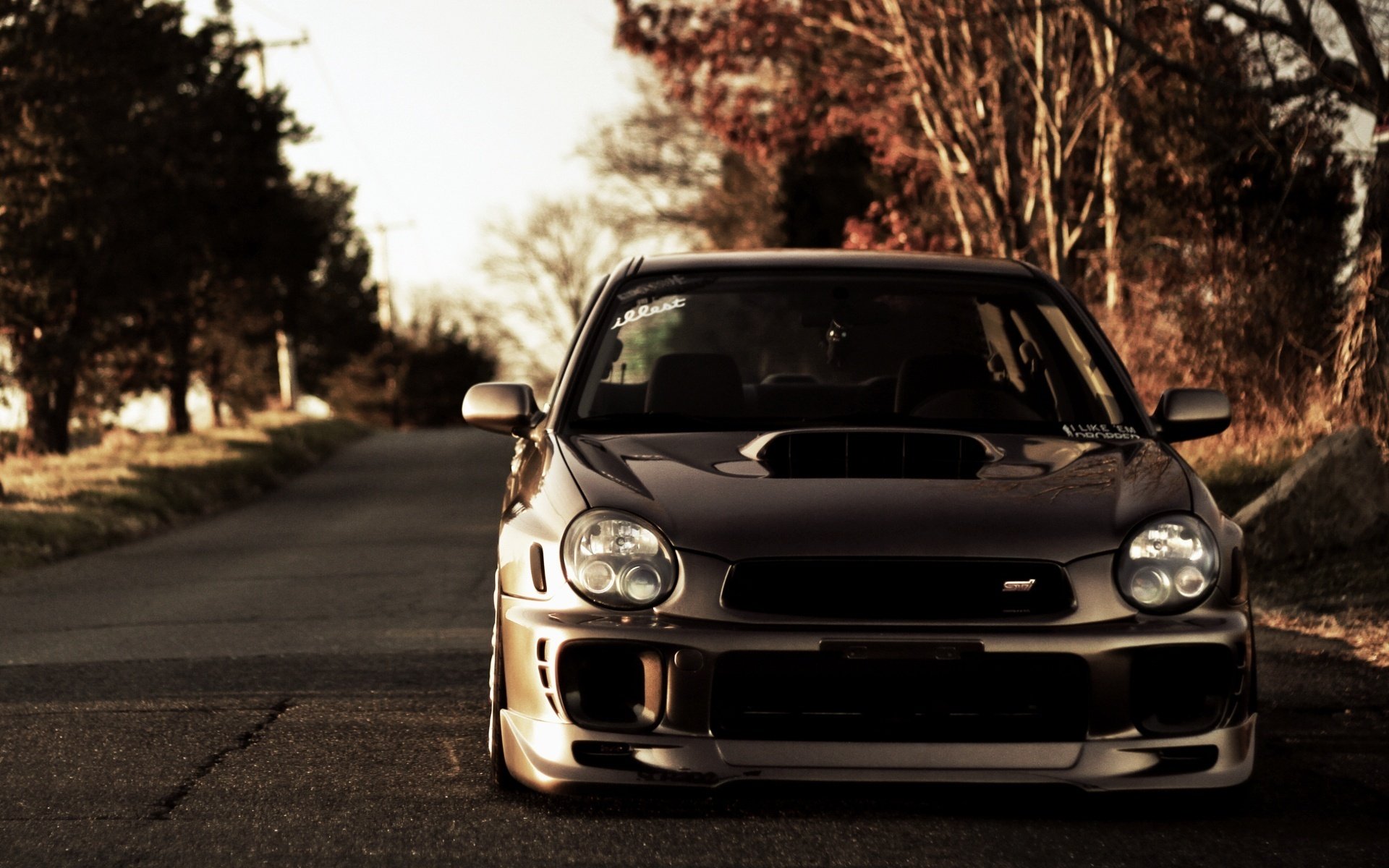 ubaru subaru cars sti autofoto wrx auto wallpaper impreza schubkarren auto straße gold tuning wald landschaft hintergrund autos transport kraftfahrzeuge