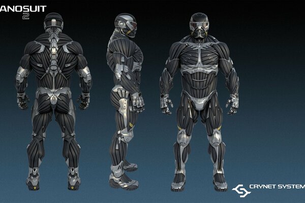 Personnage en nanocostume de crysis 2