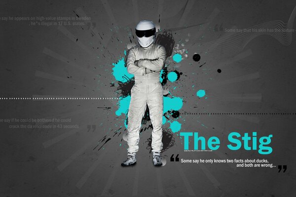 Popularna gra komputerowa The stig