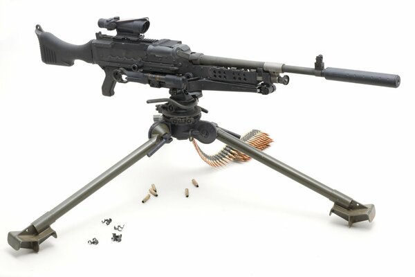 Mitrailleuse sniper maxm60 avec vue