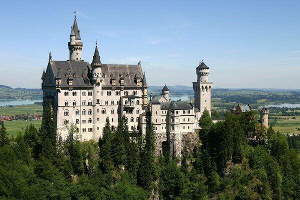 Beautiful castle in England