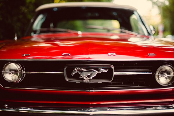 Klassischer Ford Mustang
