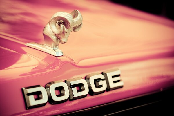 Dosge logo on the hood