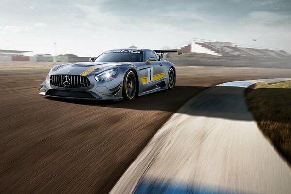 Mercedes AMG is racing at breakneck speed