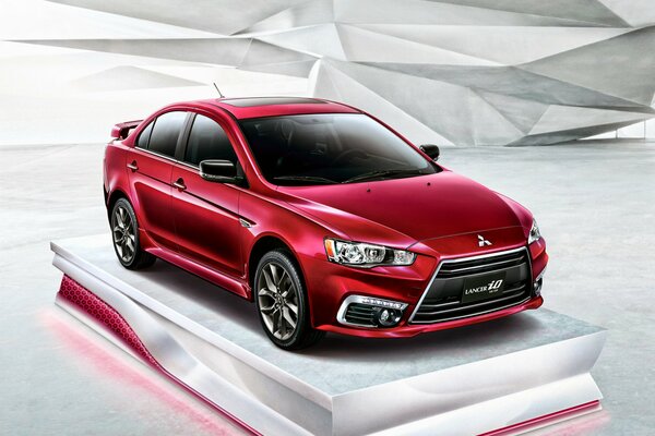 Mitsubishi Lancer es una leyenda de la ingeniería mecánica y el sueño de todos los que vieron el rápido y furioso y es maravilloso para el Escritorio