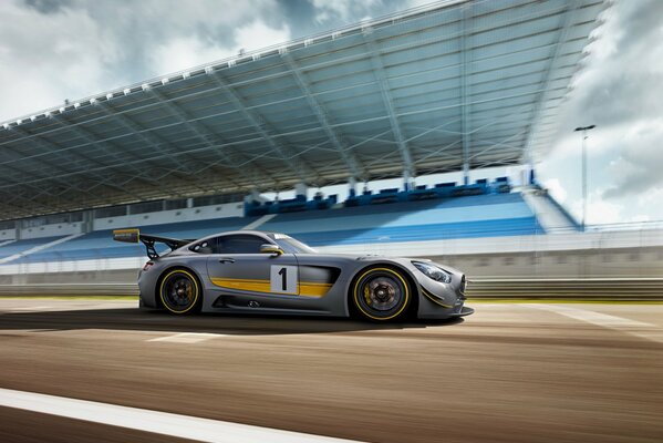 Mercedes AMG is flying on the race track