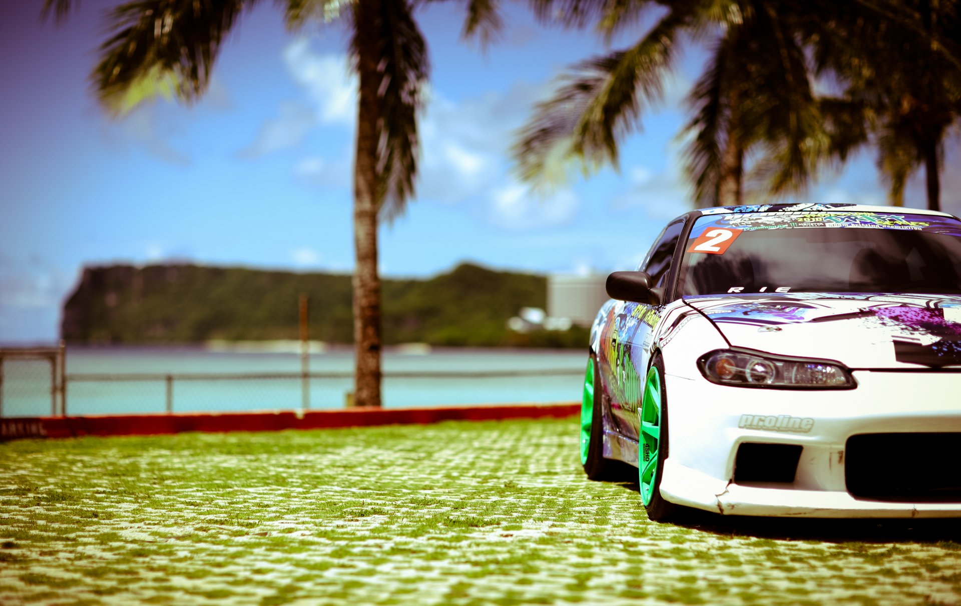 nissan silvia blanco s15 tuning nissan palmeras sol mar blanco