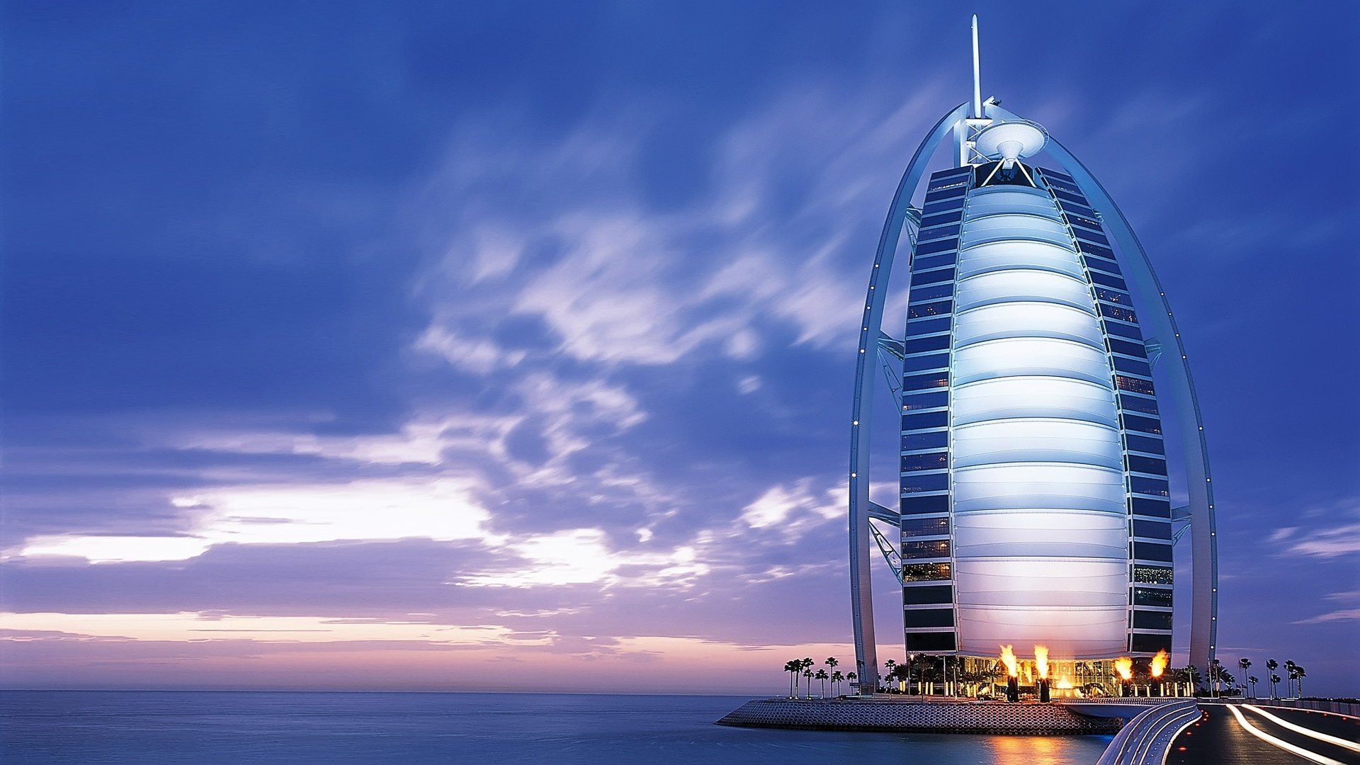 ail the hotel dubai sea the sky coast view abu dhabi sunset the ocean architecture building the night sky the lights of the city