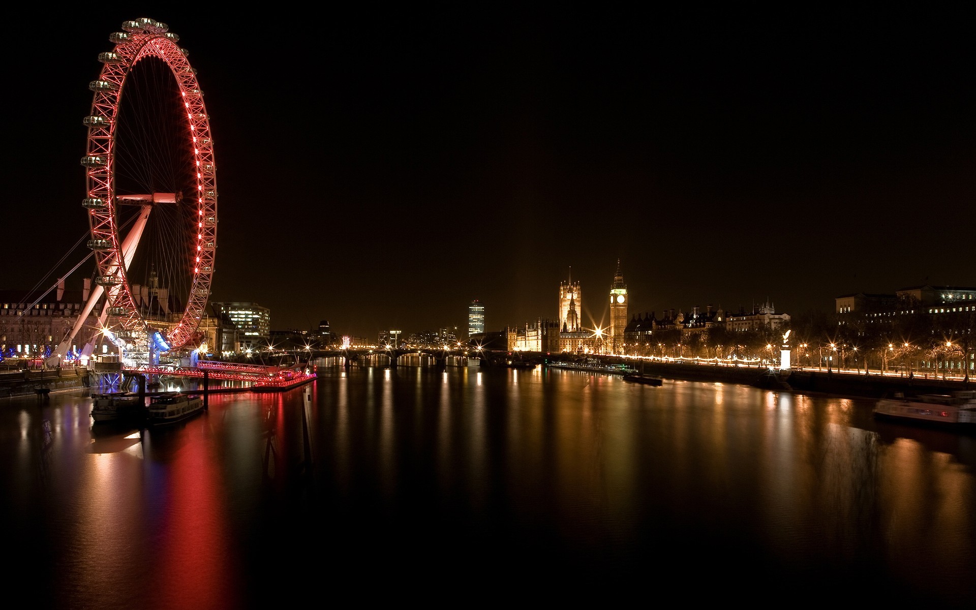 londres rivière roue