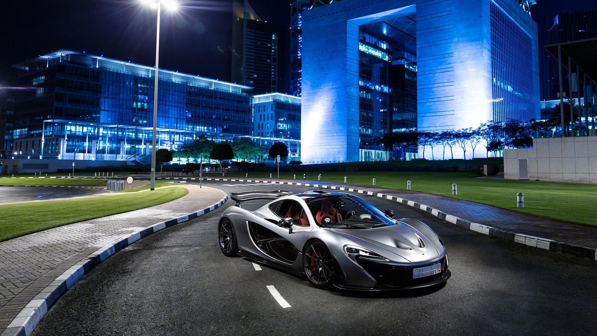 mclaren p1 argent supercar hypercar