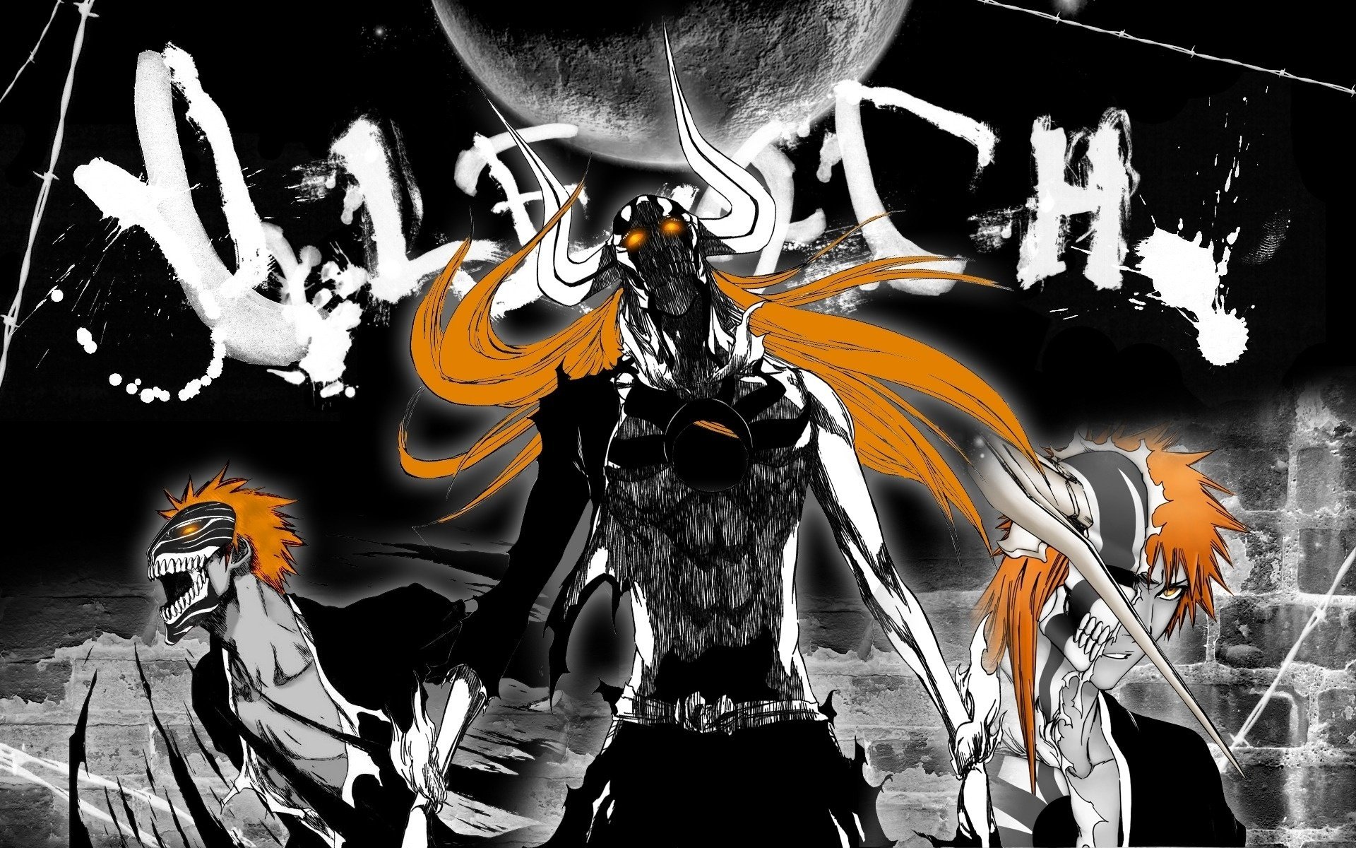 anime forma pusta bleach rysunki potwory