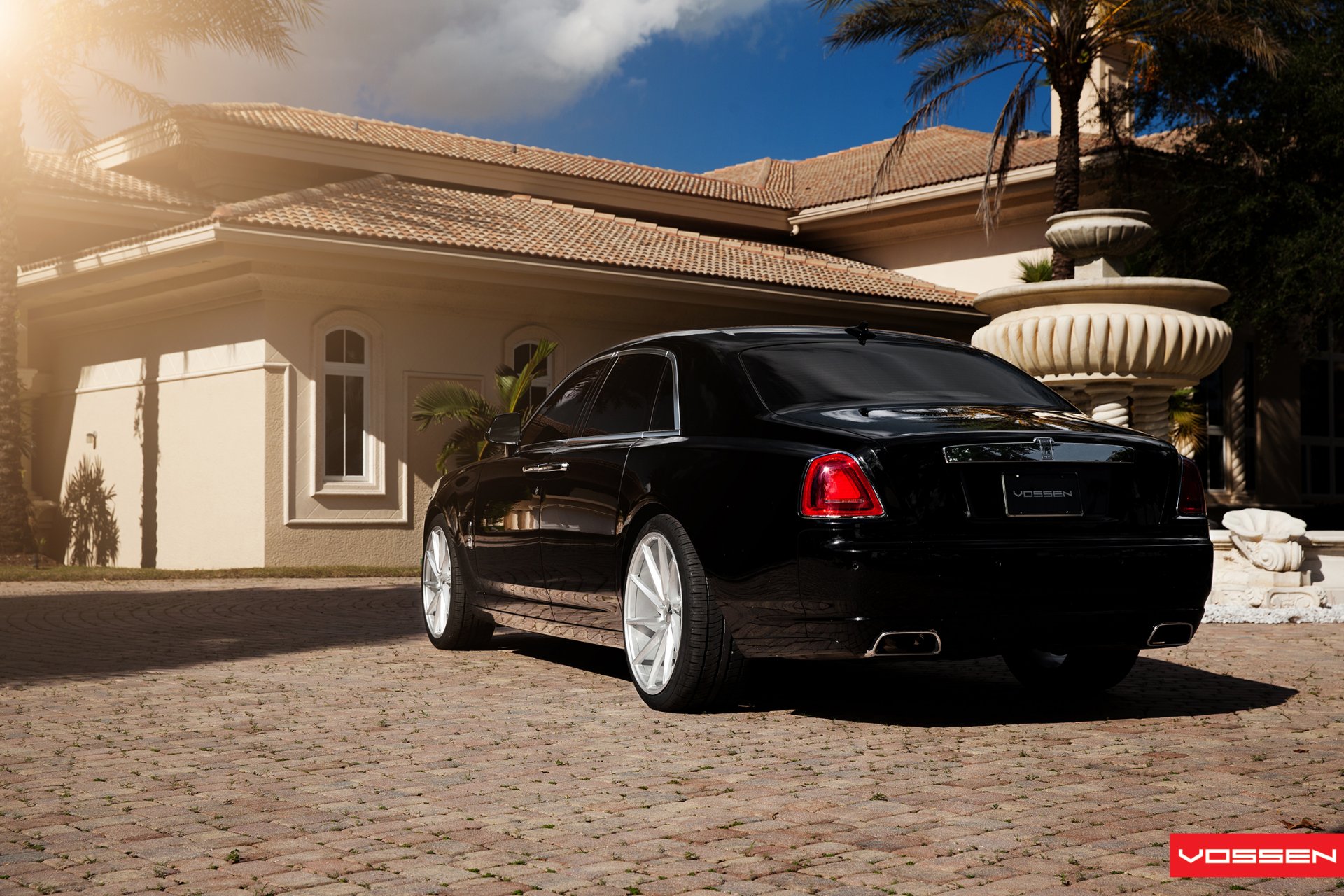 rolls royce ghost vossen wheels palma