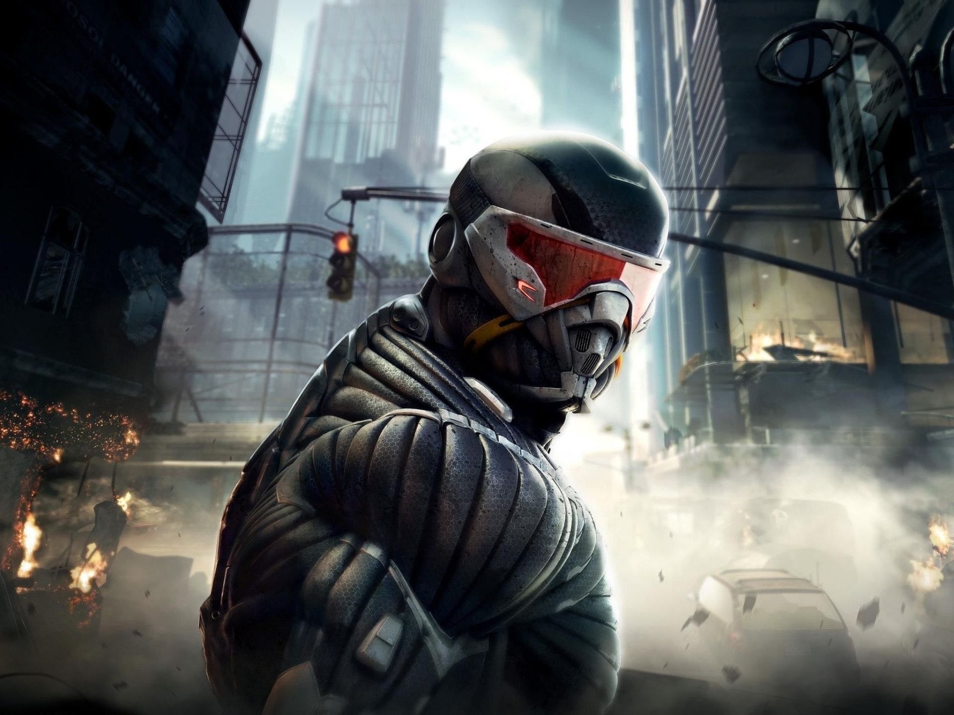 игра боец crysis 2 game рисунки аниме