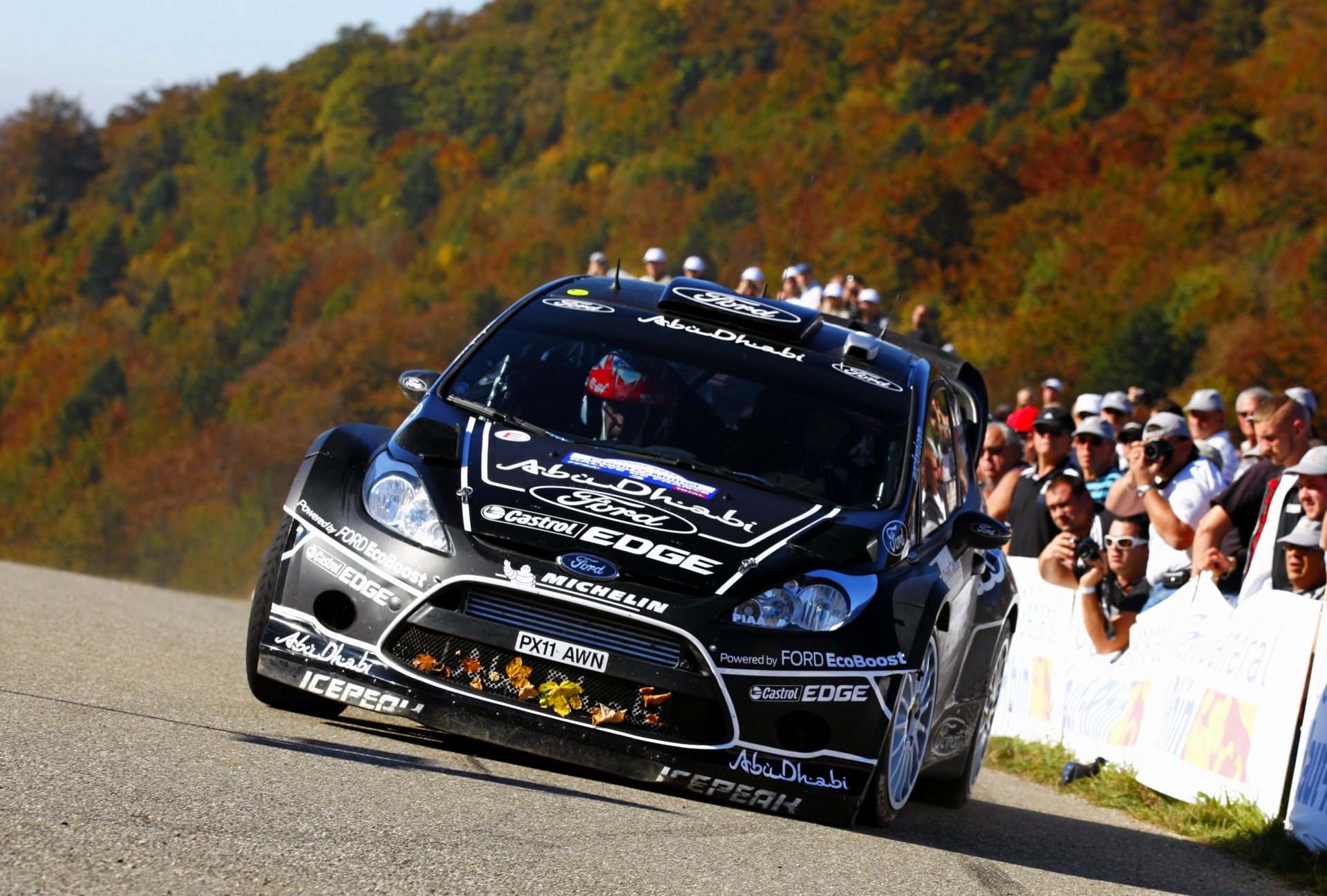 ford fiesta rally wrc front end rally black people asphalt headlight