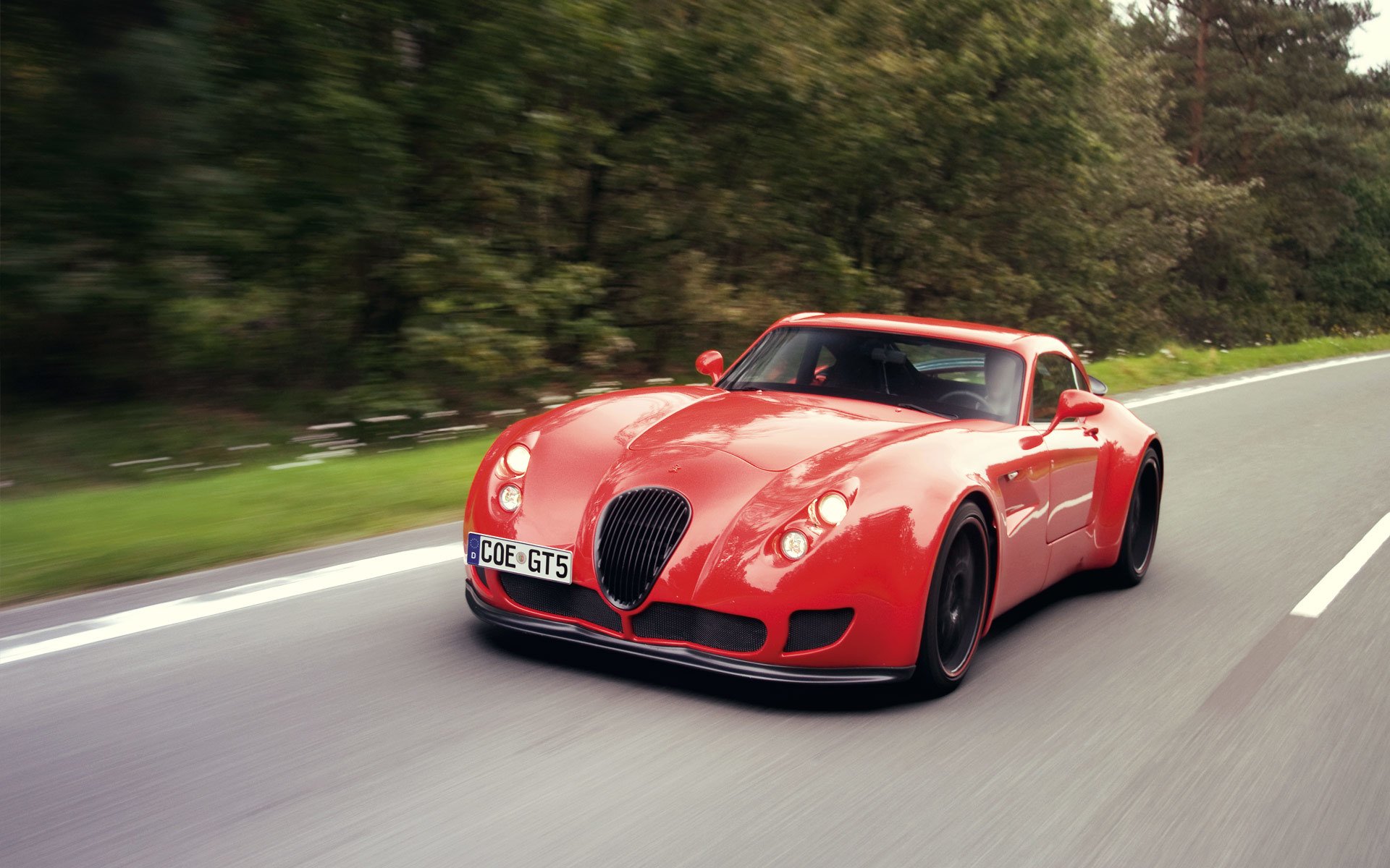 wiesmann gt mf5 strada foresta circuiti di potenza