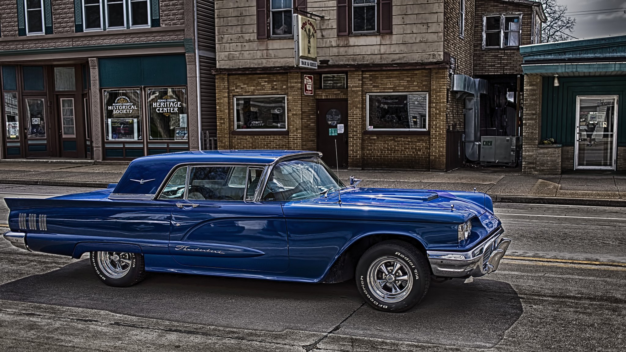 ford thunderbird 1959 tandebed blau hdr