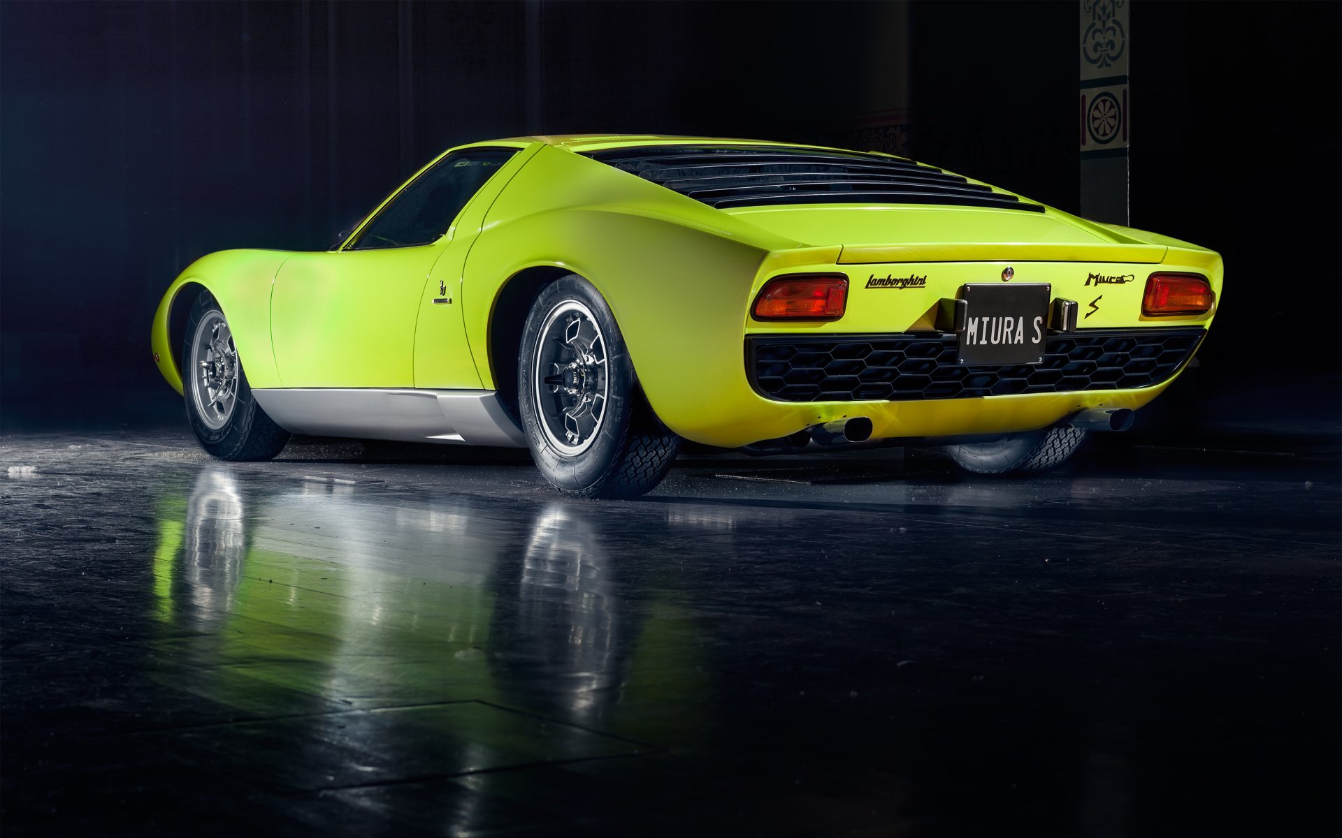 lamborghini miura vintage clásico supercar