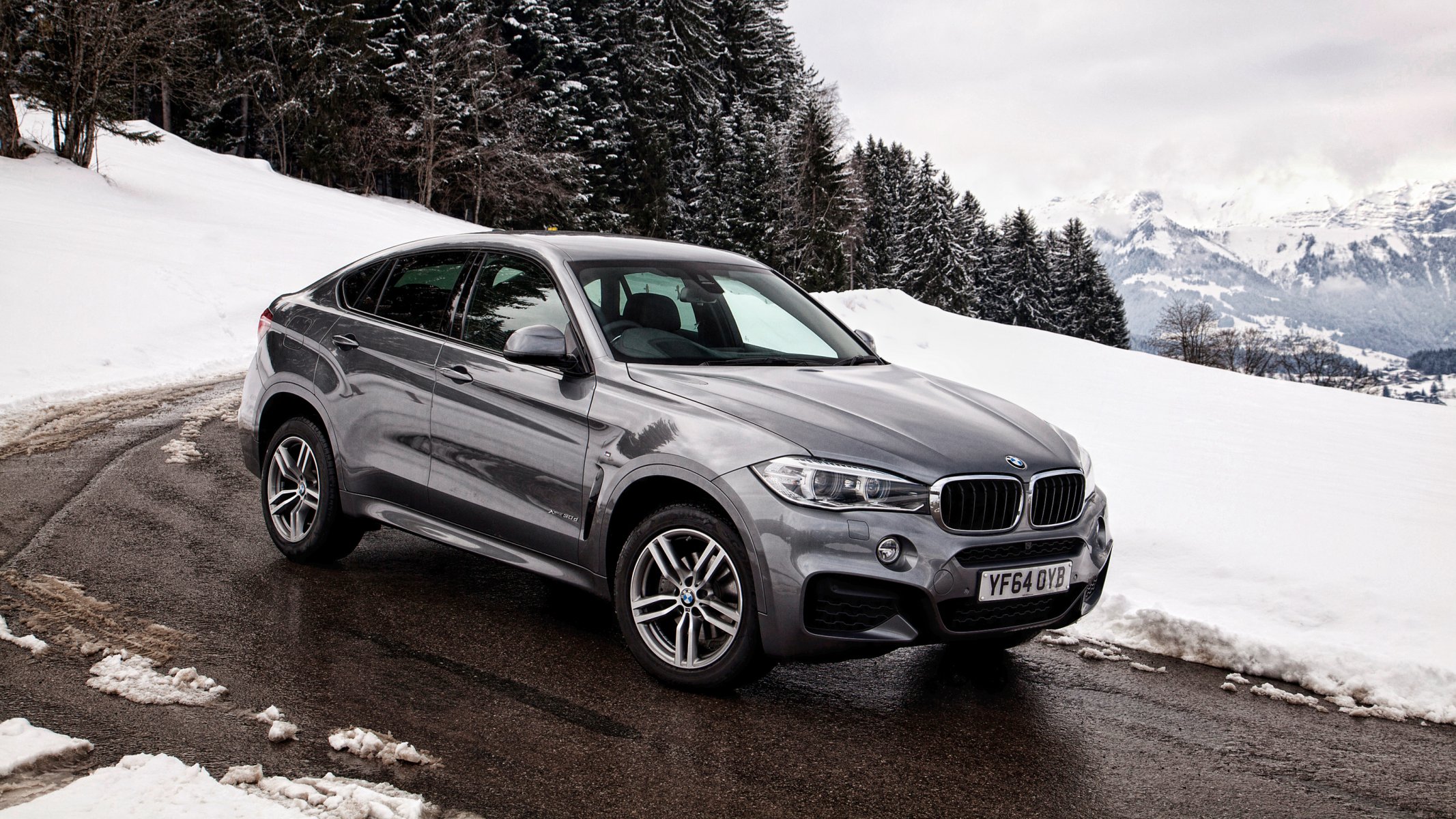 2015 bmw x6 tracción en las cuatro ruedas m paquete deportivo reino unido-spec f16 bmw nieve invierno