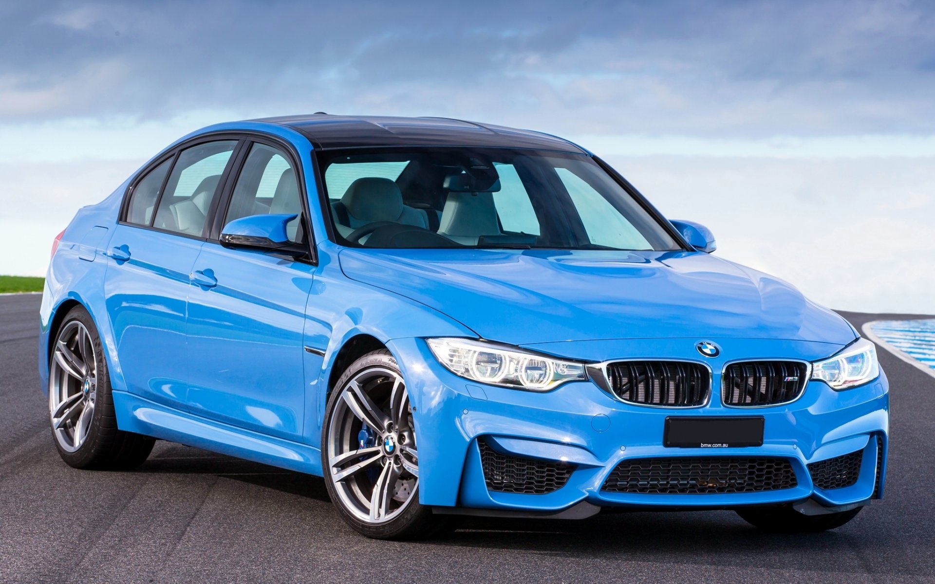 bmw m3 f80 blue car 2014 car bmw blue color