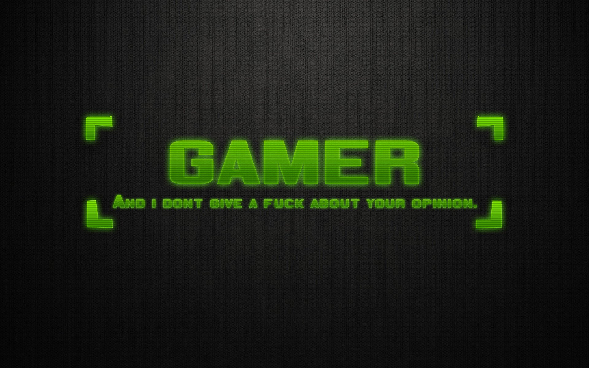 minimalismus inschrift gamer wallpaper