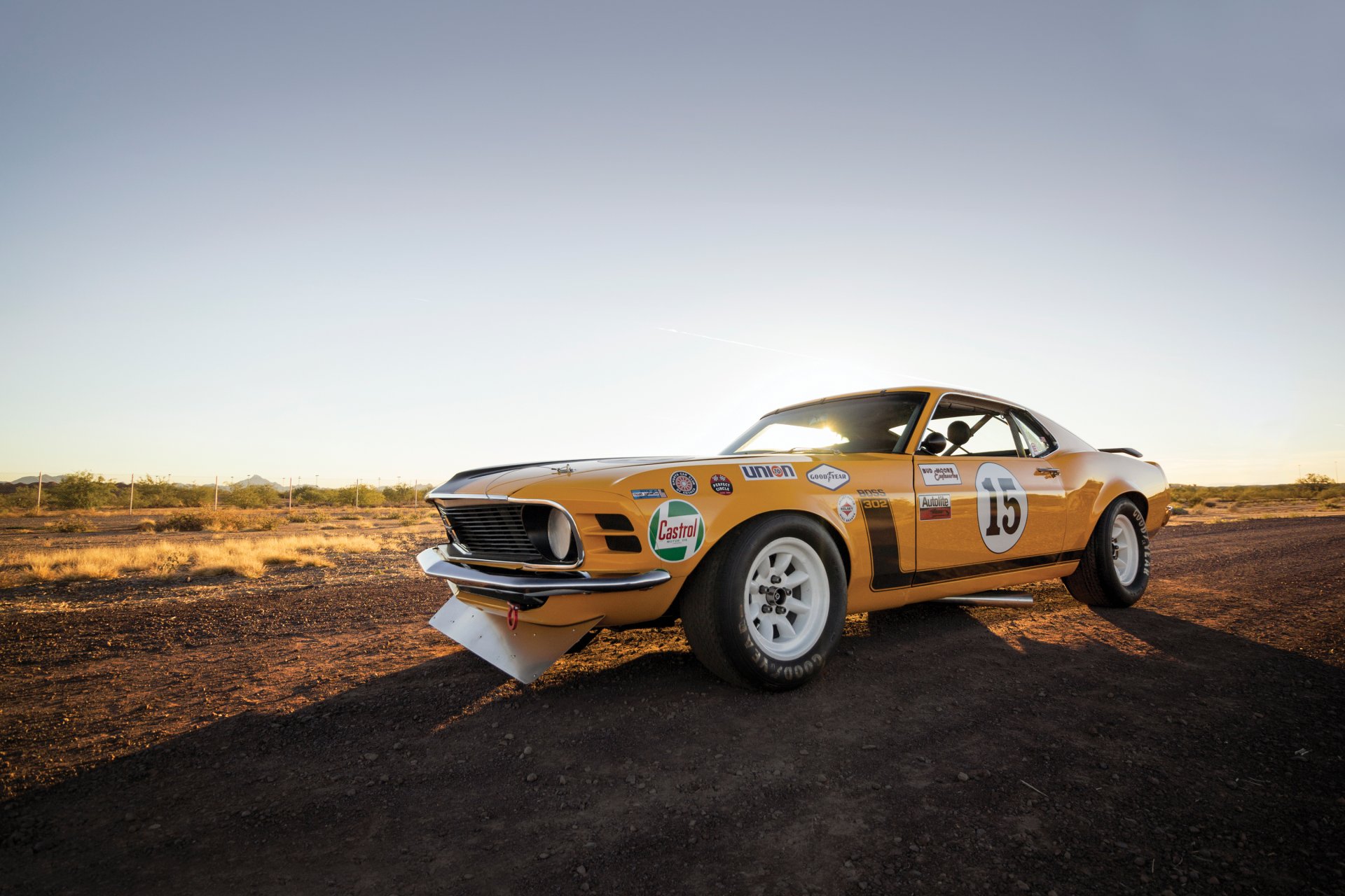 ford mustang jefe 302 coche del músculo