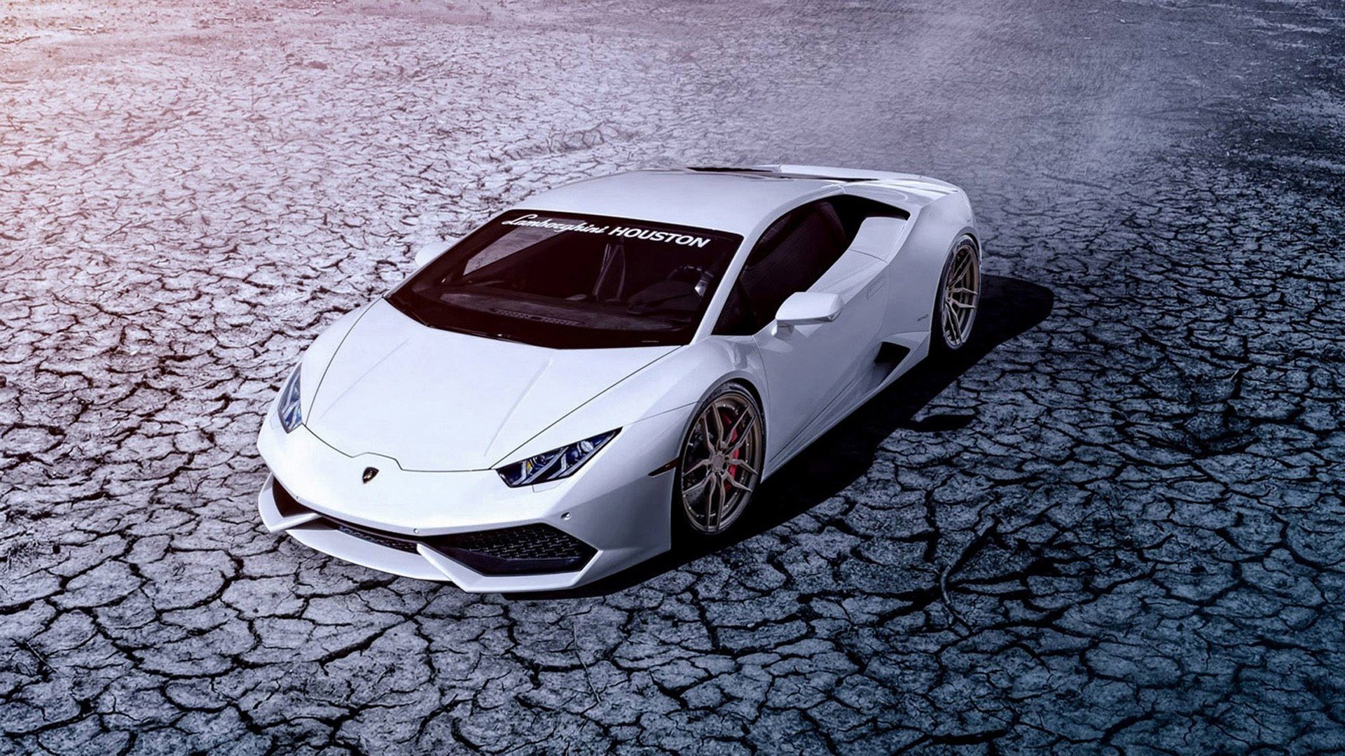 lamborghini huracan lp640-4 houston weiß supersportwagen vorne