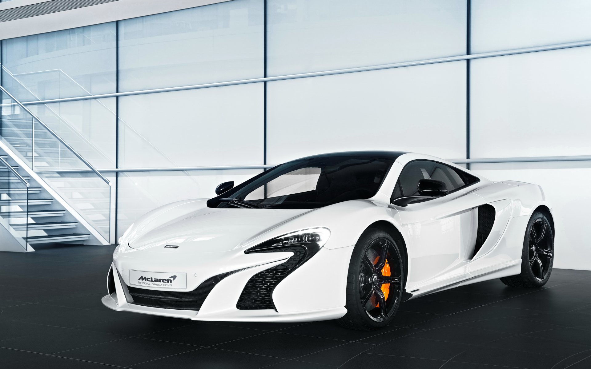 mclaren 650s supercar blanc hq fond d écran