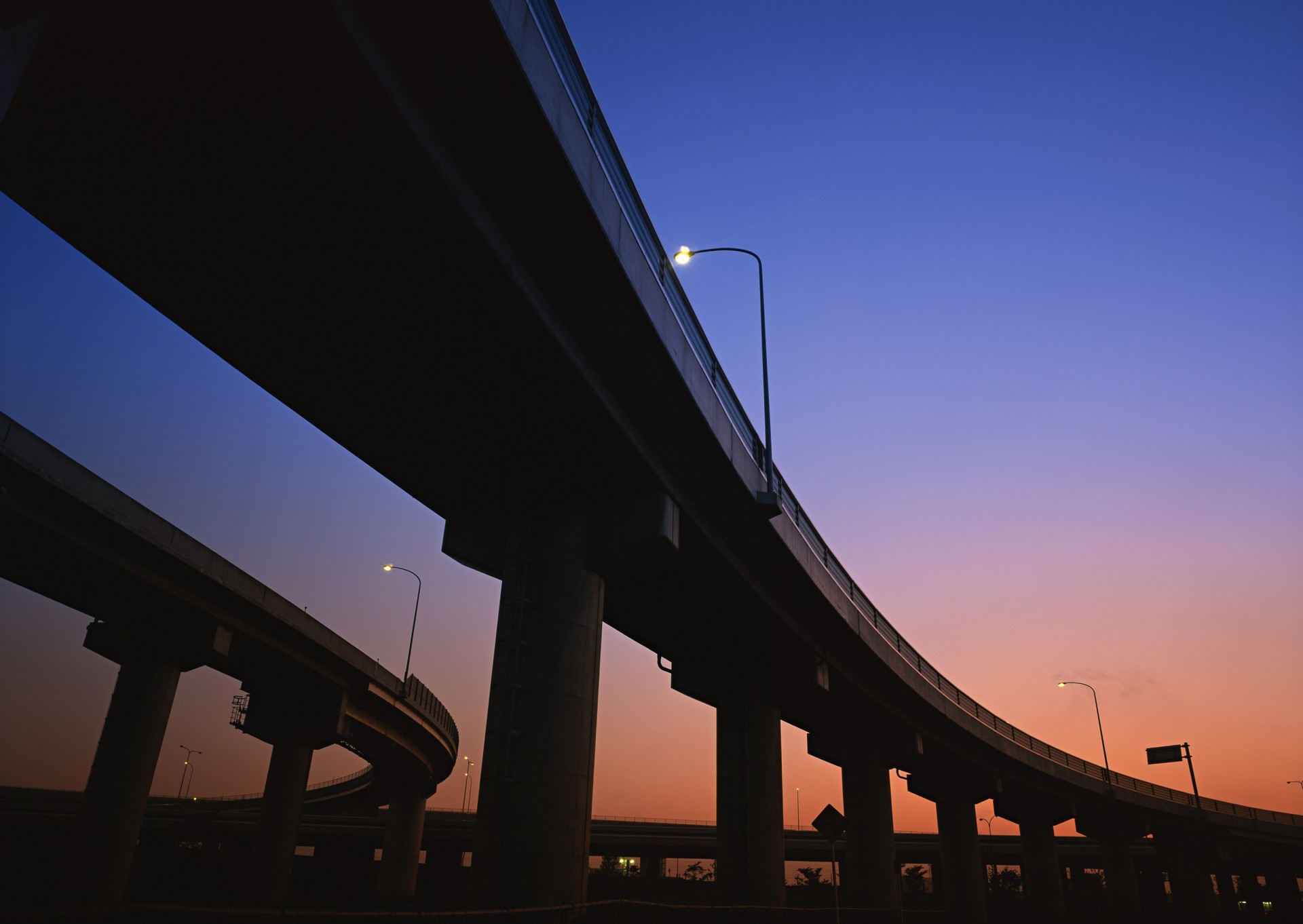 viaduc soirée lumières