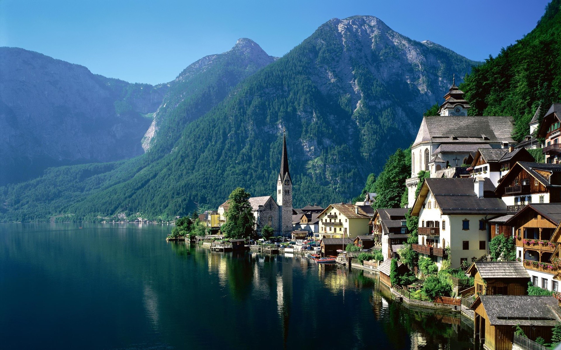 austria hallstat fiume