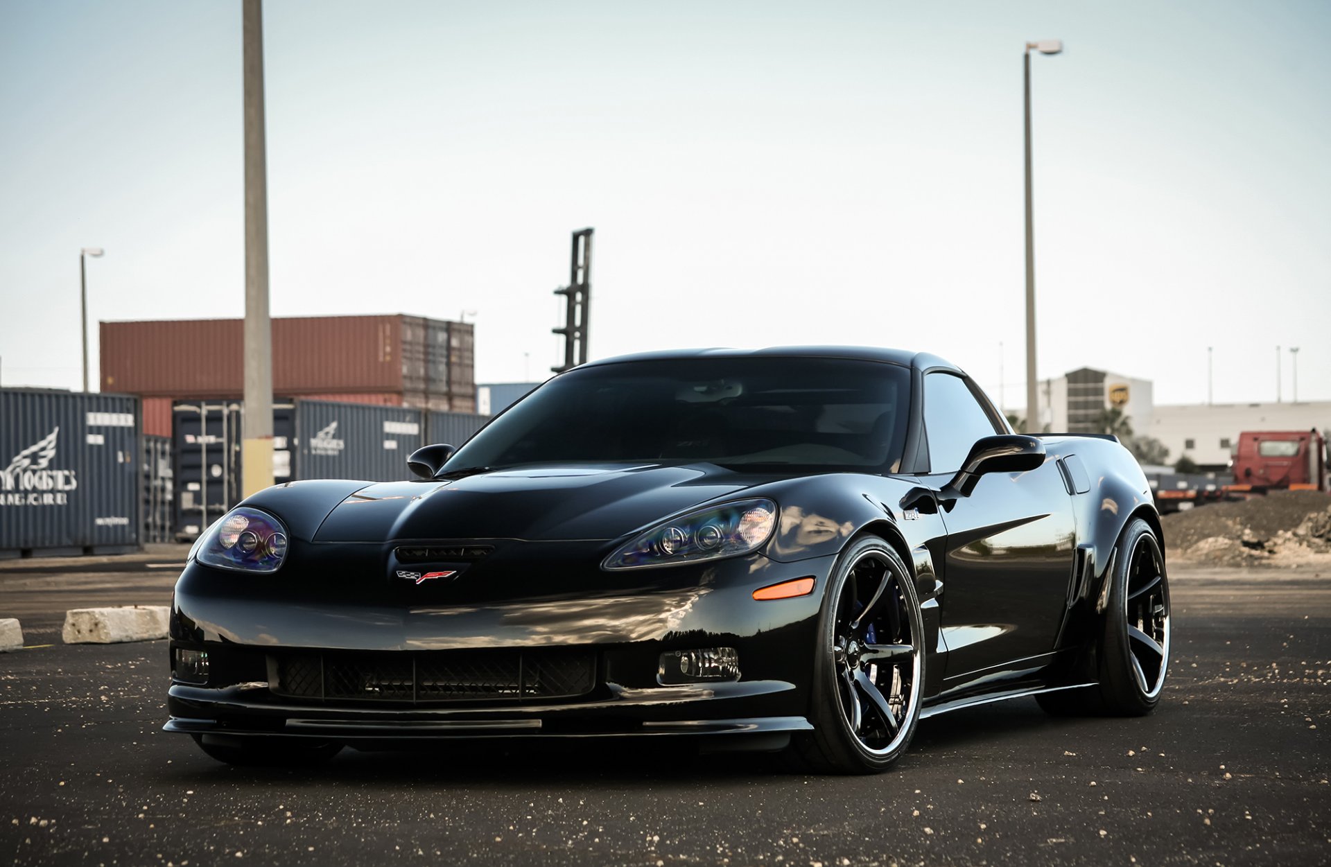 chevrolet corvette zr1 nero