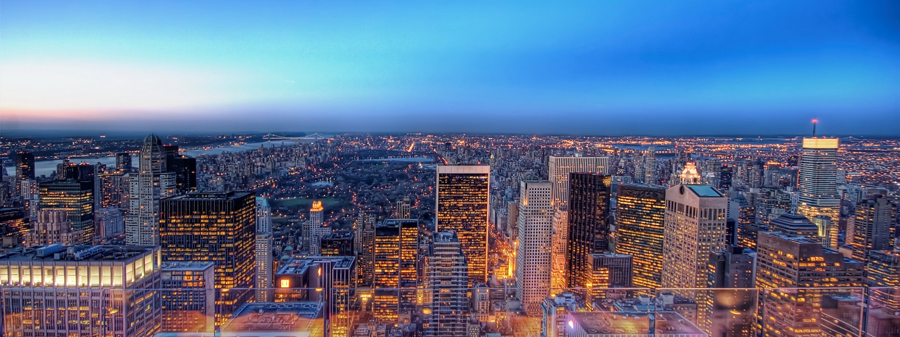 ciudad luces nueva york