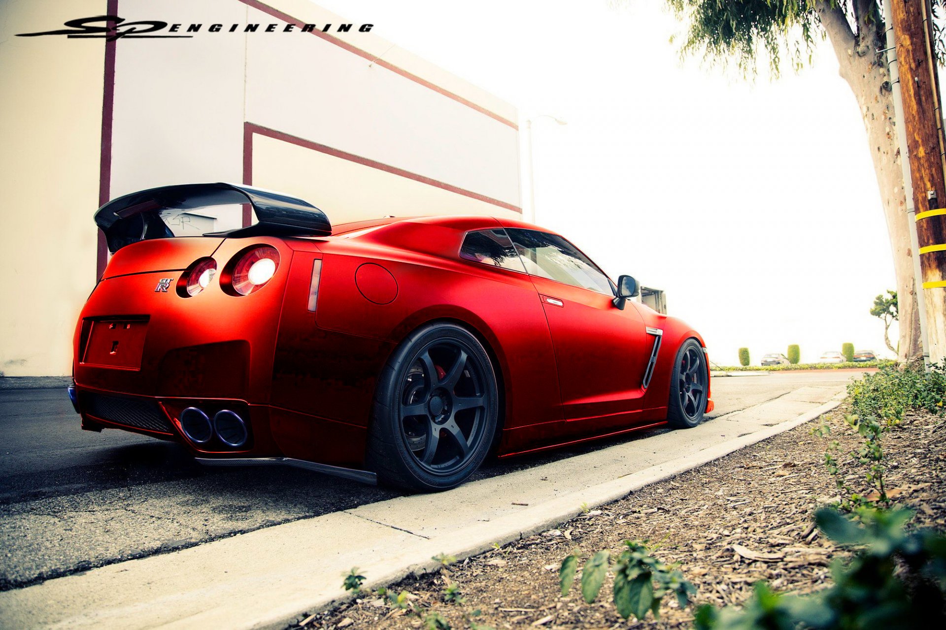 nissan gt-r matowy