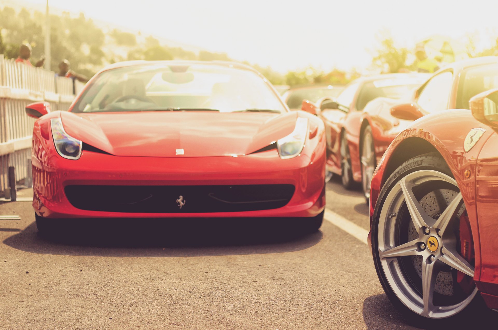 ferrari coche rojo ferrari auto coche deportivo rojo