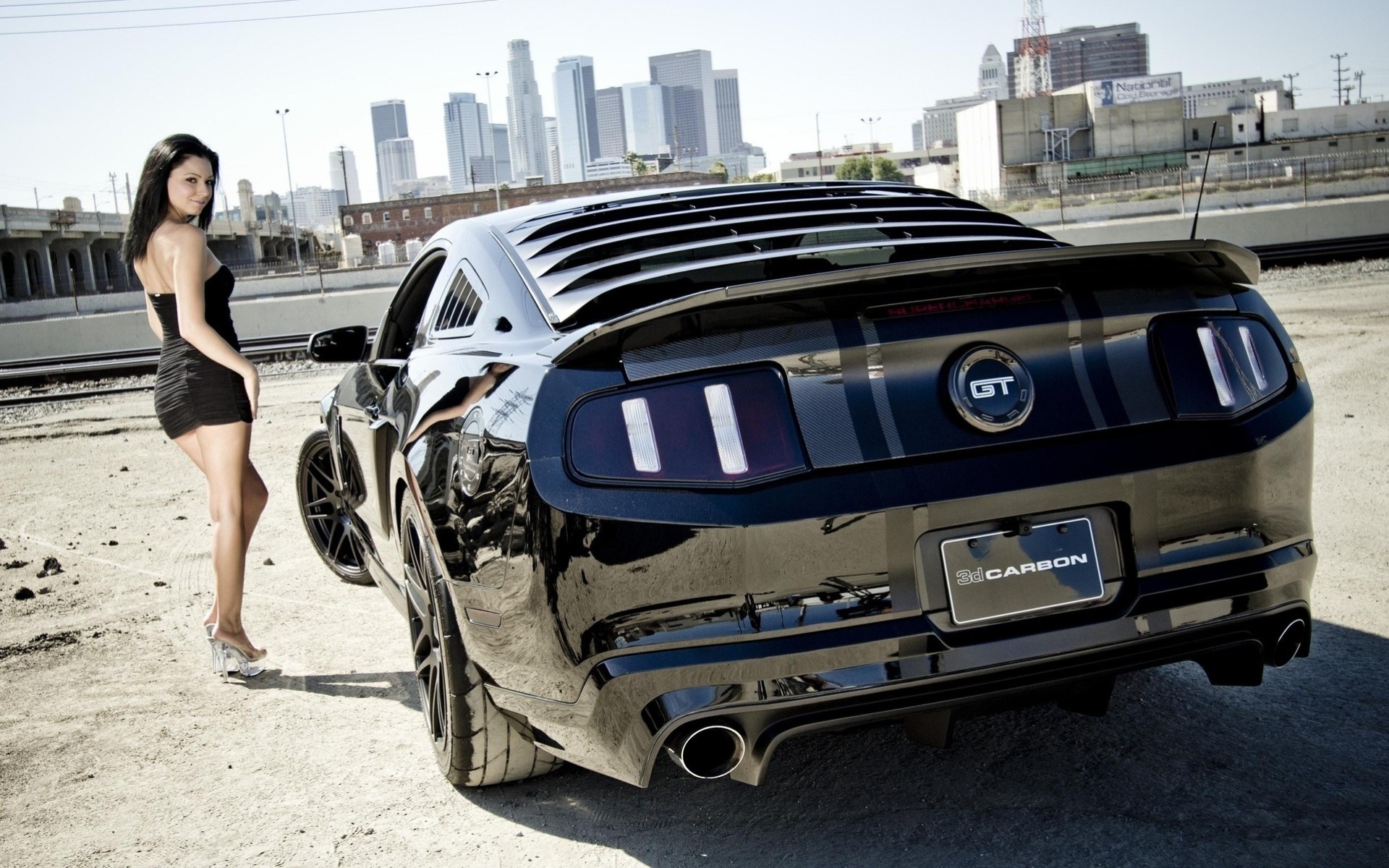 mustang mädchen carbon ford