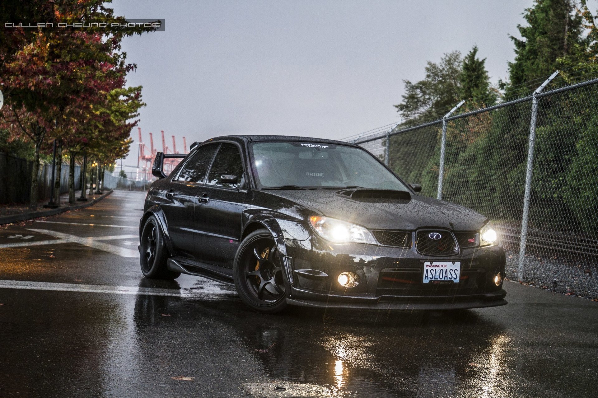 ubaru impreza wrx sti tuning jdm japan turbo black