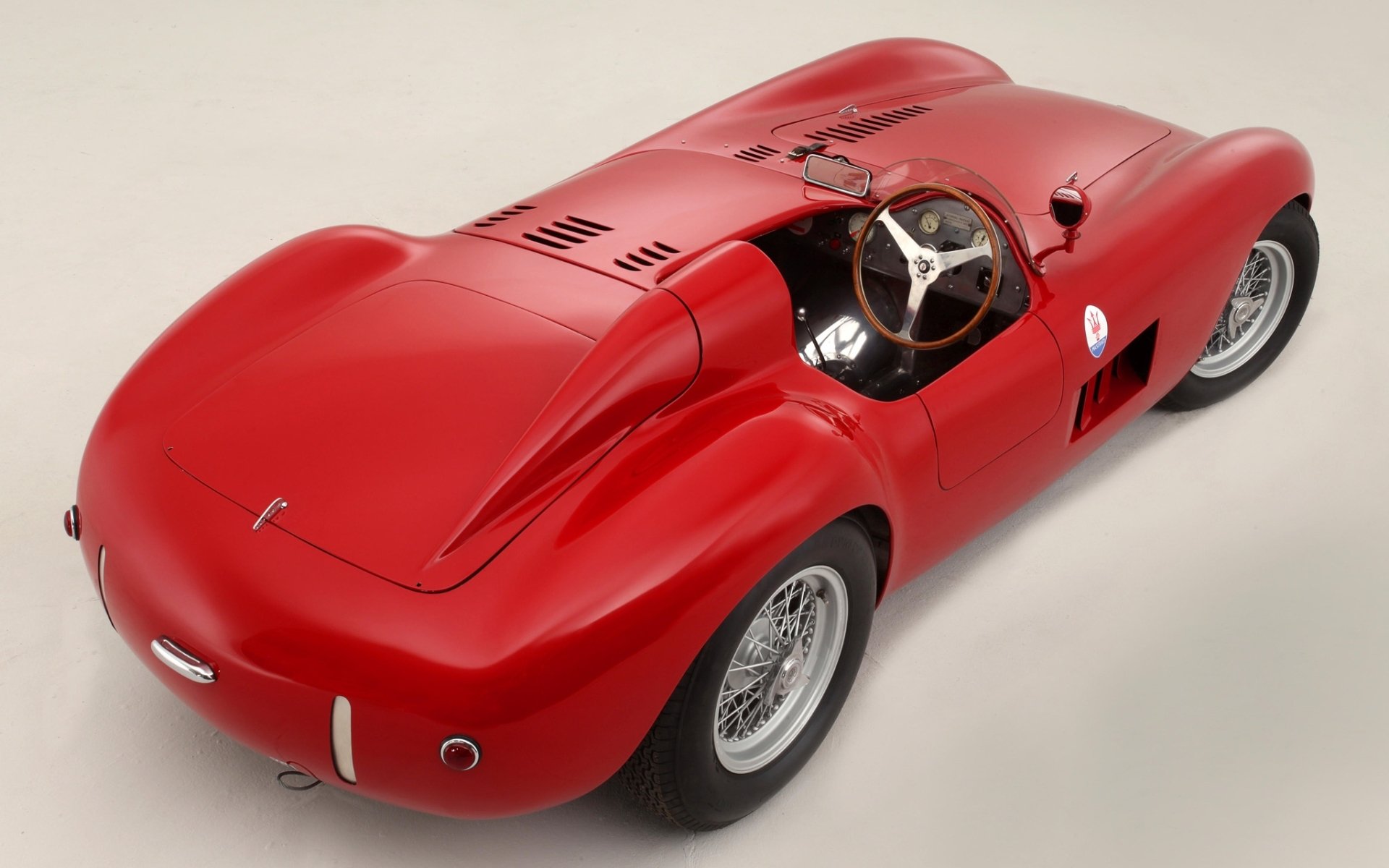 maserati 300s 1956 maserati vista posteriore classico